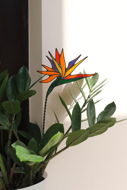 Plant stake Strelitzia Garden decor