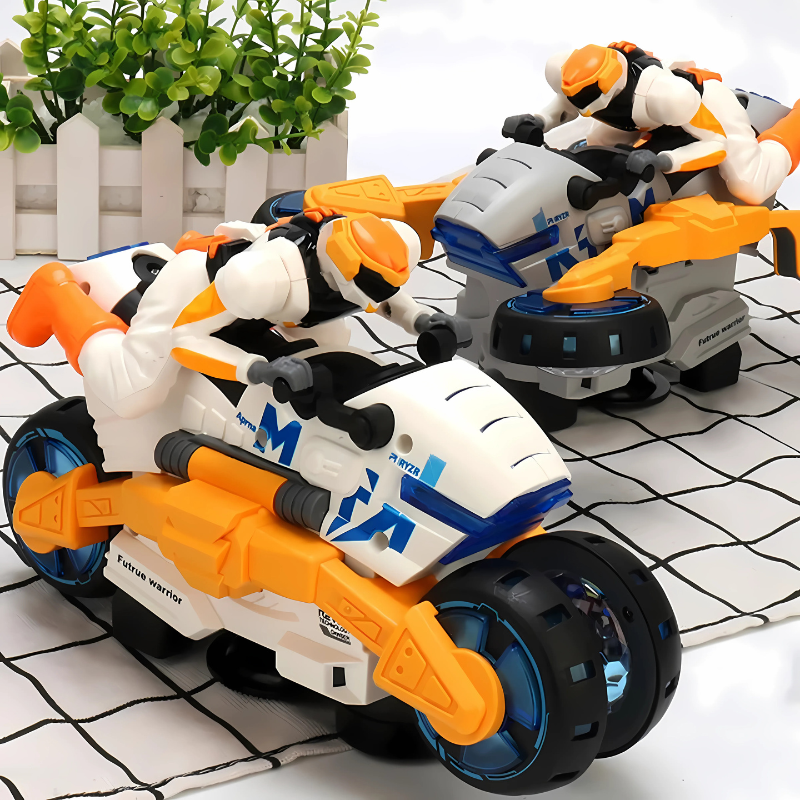 SpinRider Light-Up Musical Stunt Bike for Endless Fun