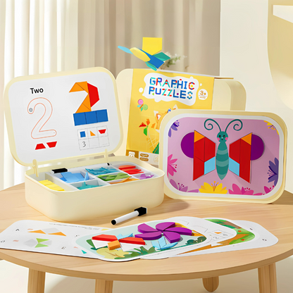 TangraWorld Magnetic Puzzle Box of Possibilities