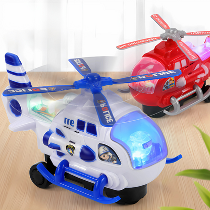 SkyPatrol Interactive Police Helicopter with Lights & Music