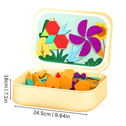 TangraWorld Magnetic Puzzle Box of Possibilities