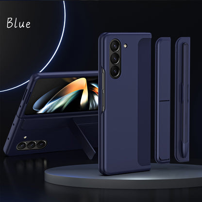 Pen Tray And Bracket 2 in 1 Shockproof Phone Case For Galaxy Z Fold 6/5/4/3