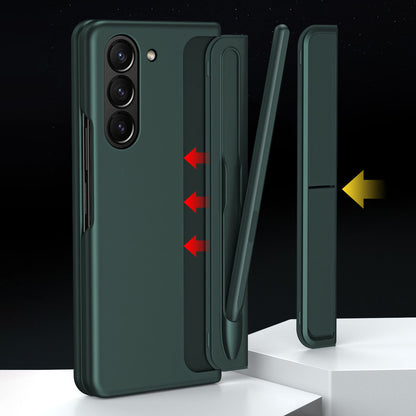 Pen Tray And Bracket 2 in 1 Shockproof Phone Case For Galaxy Z Fold 6/5/4/3