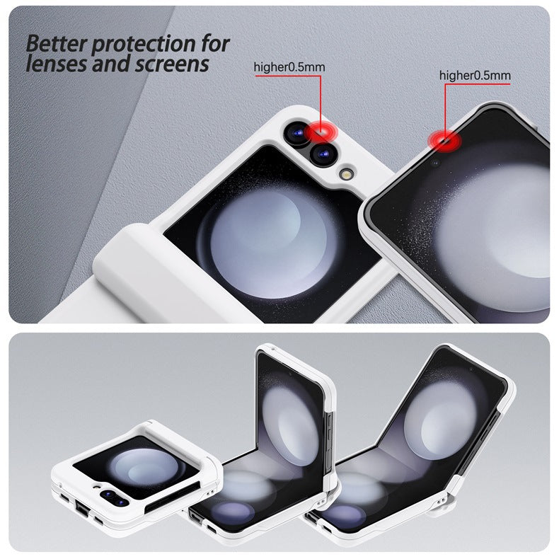 Magnetic All-included Protective Phone Case For Galaxy Flip 6/5/4/3 With Card Holder