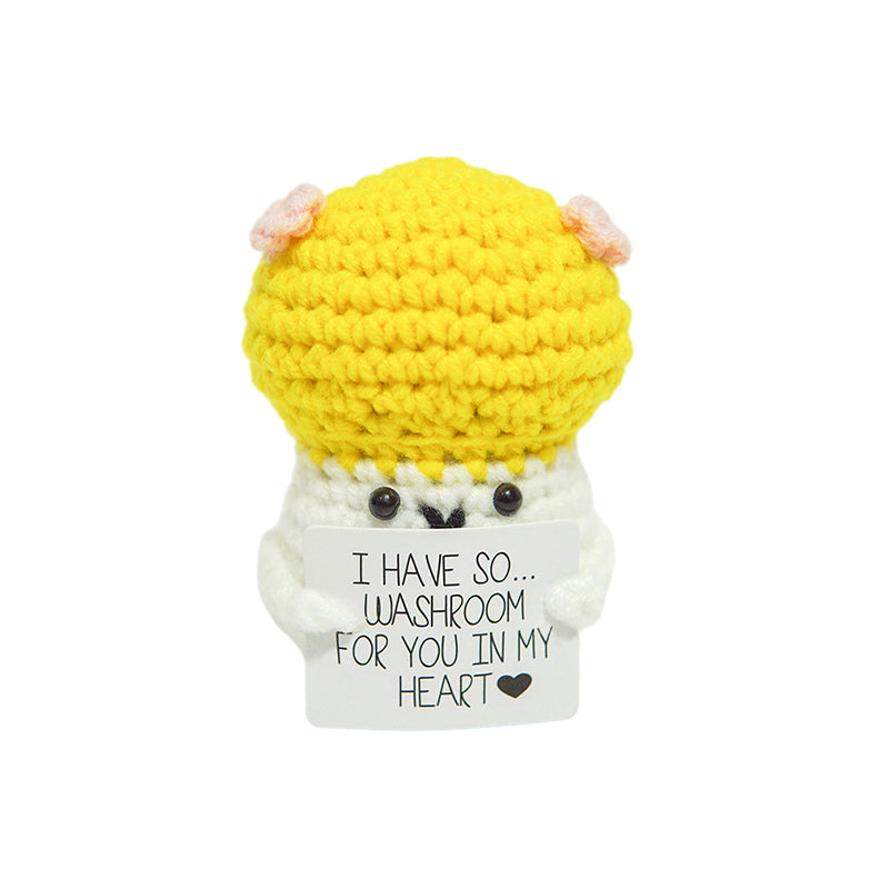 🥒Handmade Emotional Support Crochet Pickled Cucumber Gift