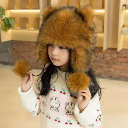 🔥HOT SALE 49% OFF - Handmade Imitation Raccoon Fur Hat