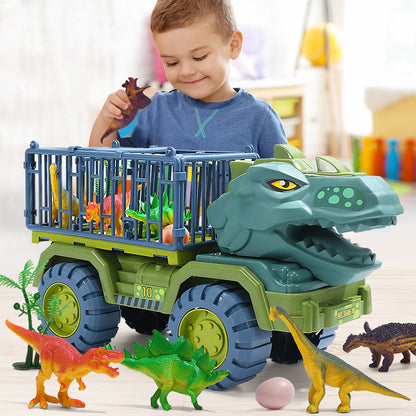🔥Christmas super sale (Buy 1 and get a 12-piece dinosaur kit) - Dinosaur Engineering Vehicle