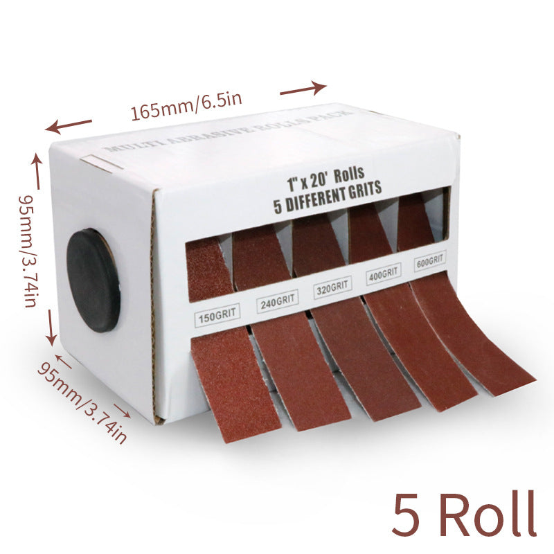Multi-Grit Emery Cloth Rolls – Durable & Customizable Sanding Solution