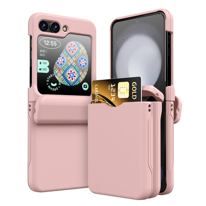 Magnetic All-included Protective Phone Case For Galaxy Flip 6/5/4/3 With Card Holder