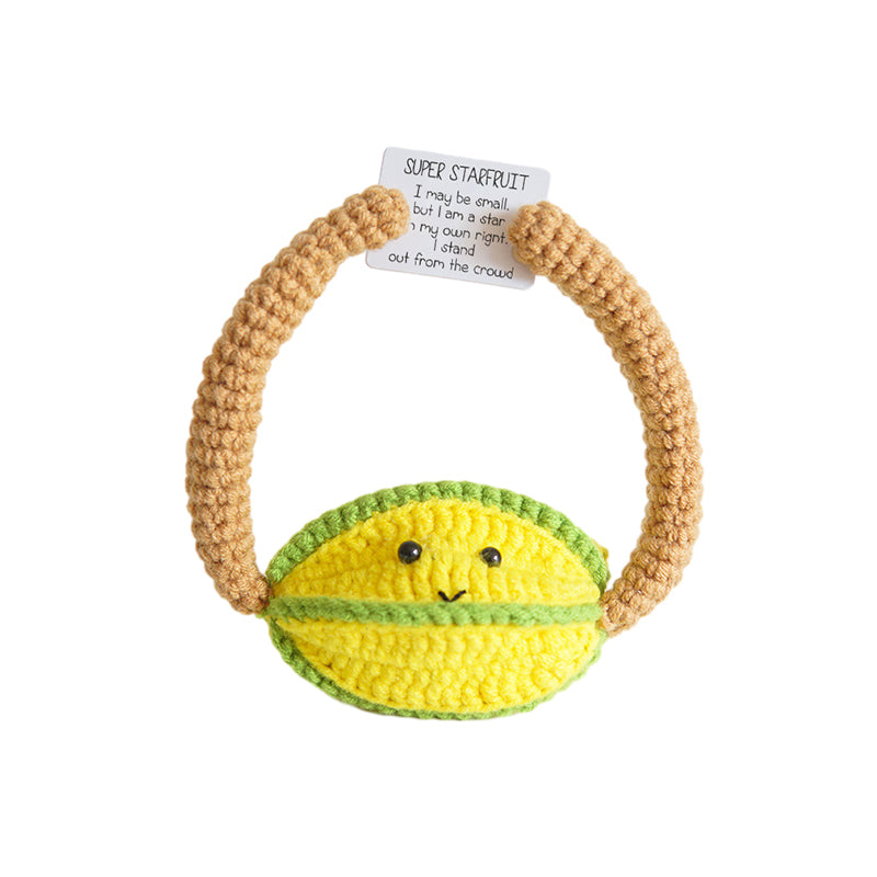 🥒Handmade Emotional Support Crochet Pickled Cucumber Gift