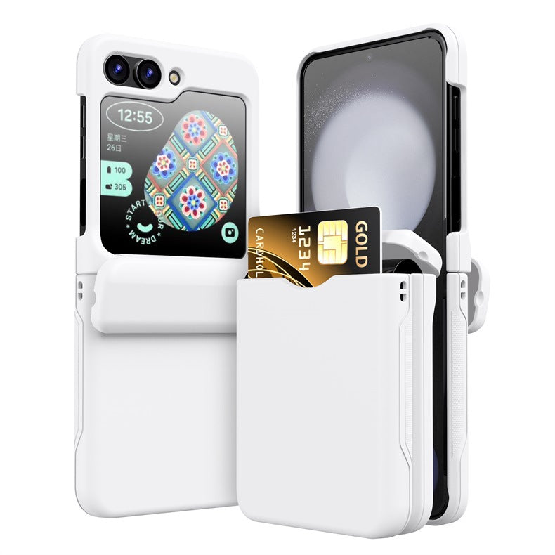 Magnetic All-included Protective Phone Case For Galaxy Flip 6/5/4/3 With Card Holder