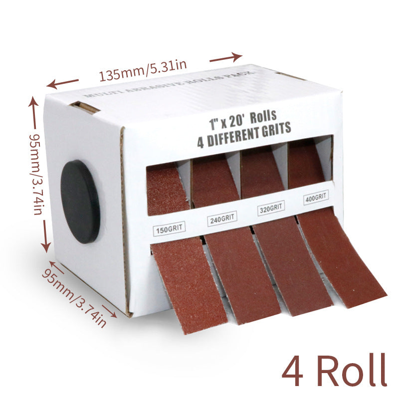 Multi-Grit Emery Cloth Rolls – Durable & Customizable Sanding Solution