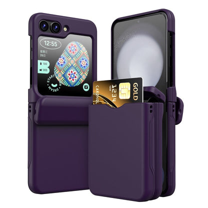 Magnetic All-included Protective Phone Case For Galaxy Flip 6/5/4/3 With Card Holder
