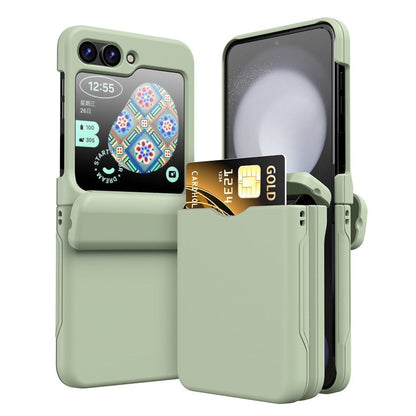 Magnetic All-included Protective Phone Case For Galaxy Flip 6/5/4/3 With Card Holder