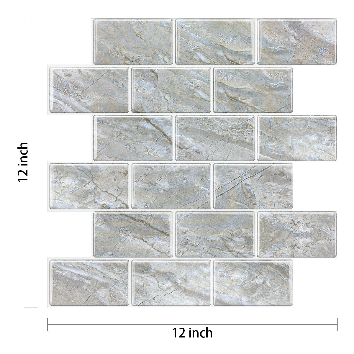 🎉Black Friday Deals 30% Off - 10Pcs 3D Peel and Stick Wall Tiles(12x12 inches)