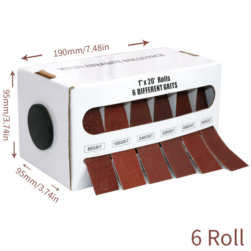 Multi-Grit Emery Cloth Rolls – Durable & Customizable Sanding Solution