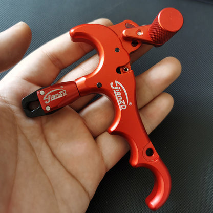 🔥Last Day Promotion 49% OFF-360° Rotatable Three-finger Bow Release Tool Black