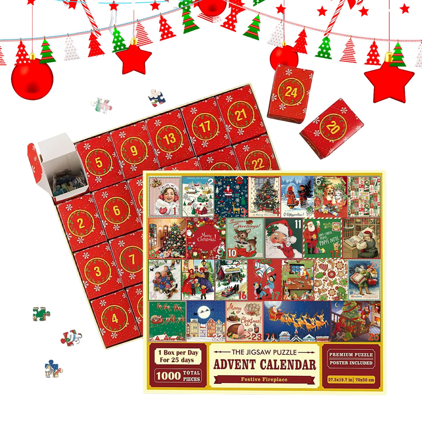 🎄Advent Calendar Christmas Jigsaw Puzzle