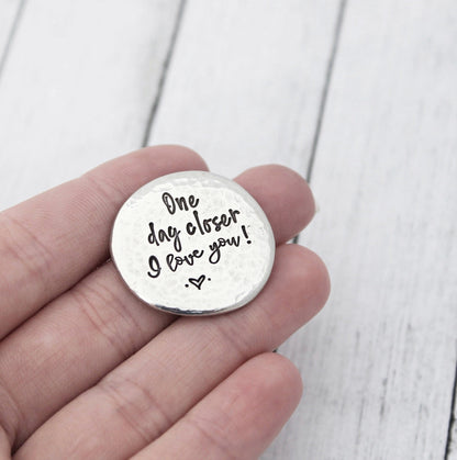 🎄CHRISTMAS PREFERRED🎁 - HEARTFELT PEWTER POCKET TOKENS