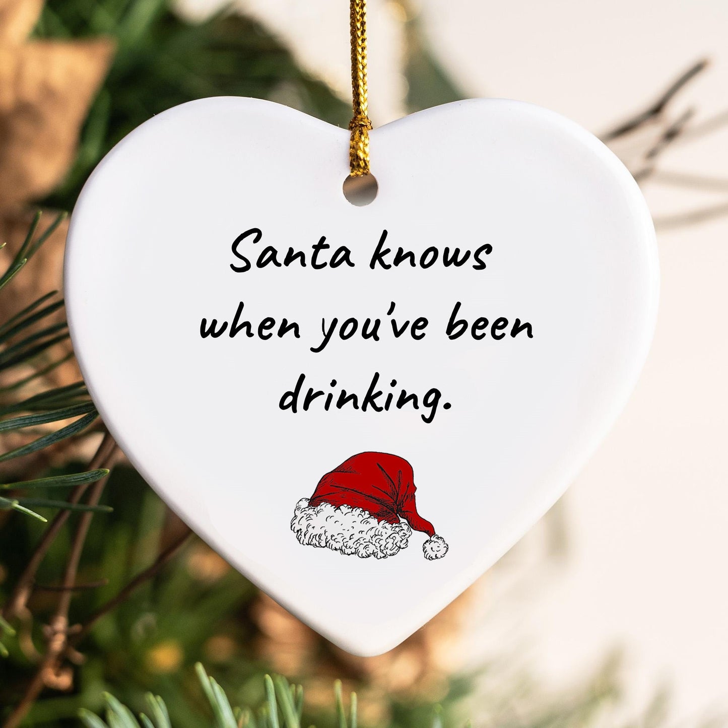 🌲Christmas Funny Heart Shaped Ornament