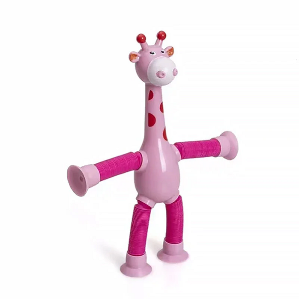 🔥🔥LAST DAY BIG SALE--Telescopic suction cup giraffe toy
