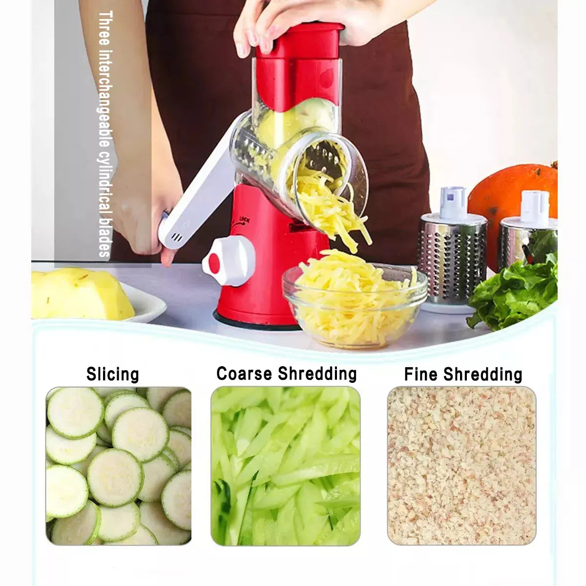 Multifunctional Vegetable Cutter & Slicer