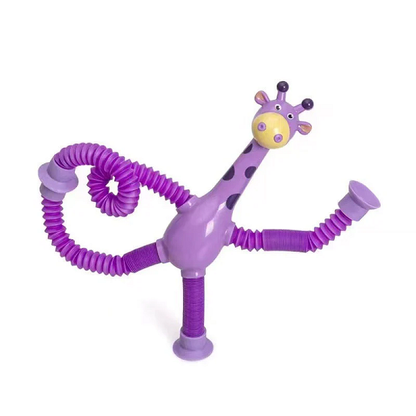 🔥🔥LAST DAY BIG SALE--Telescopic suction cup giraffe toy