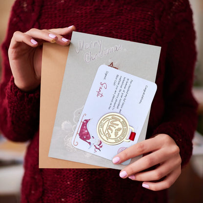 🎅Santa Gold Coins for Christmas Eve Boxes