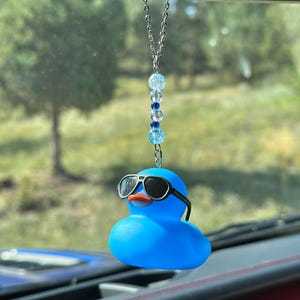 Rubber Duck Rear View Mirror Charms
