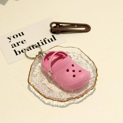 Mini Crocs Shoe Keychain