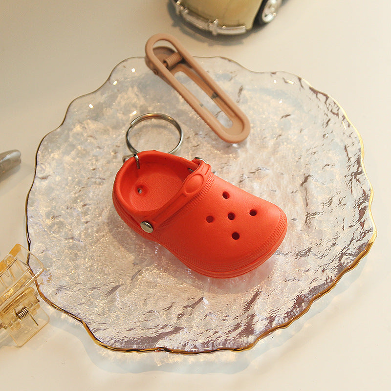Mini Crocs Shoe Keychain