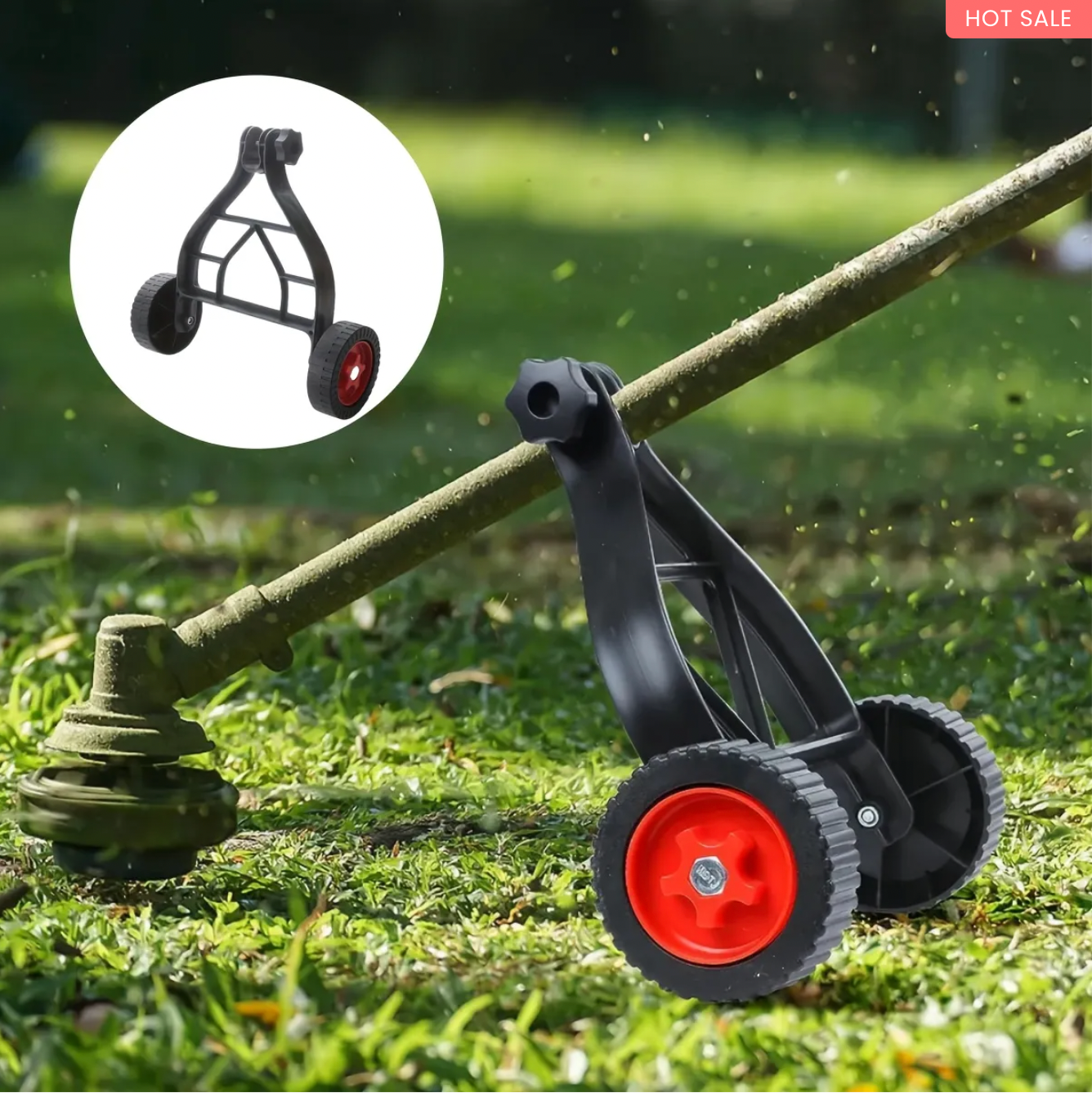 New Universal Lawn Mower Attachment