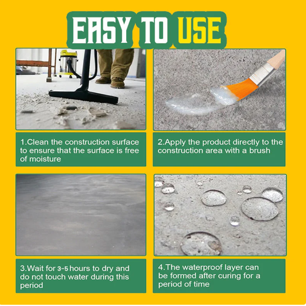 🔥New Year Special 49% OFF🔥【Buy 2 Get 1 Free】Multifunctional Transparent Waterproof Coating