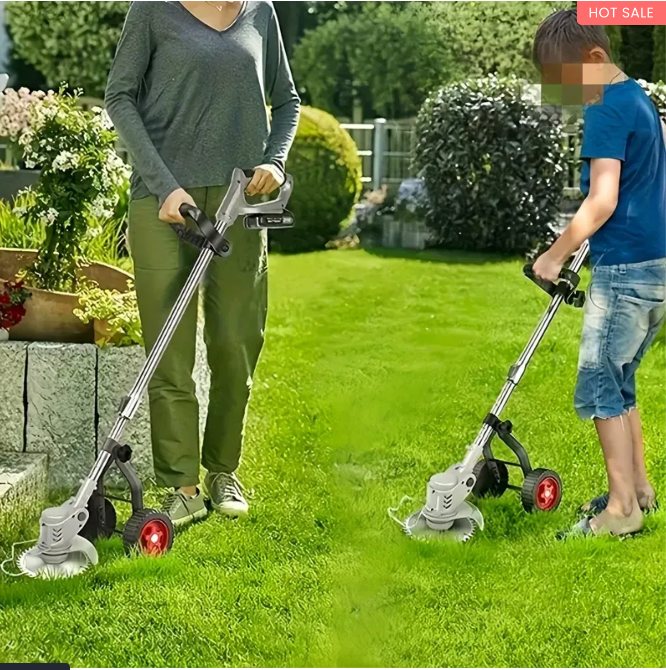 New Universal Lawn Mower Attachment