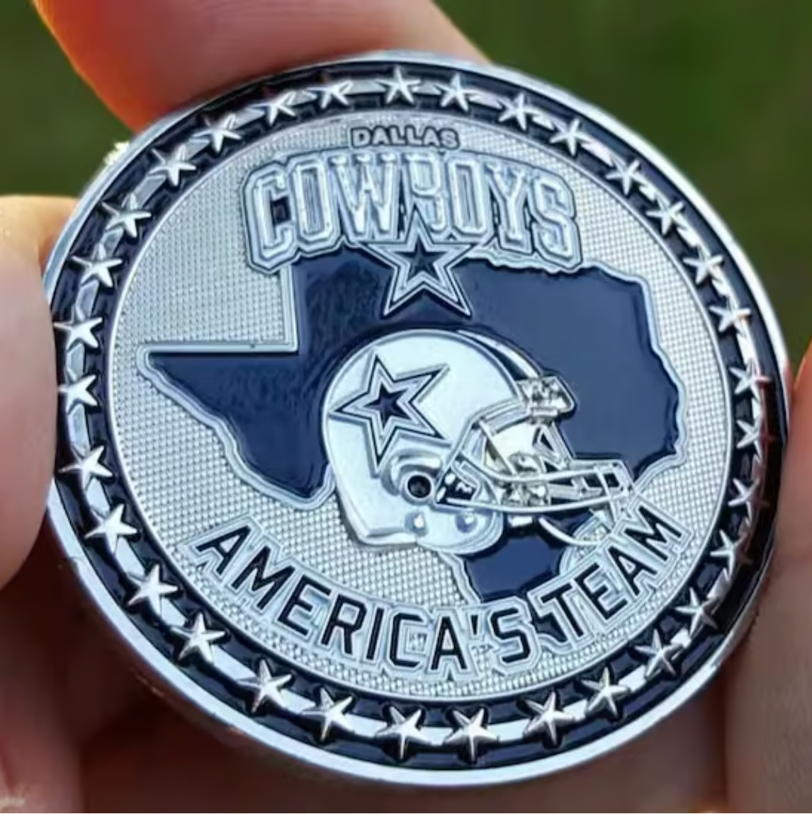NFL Card Protector Coin