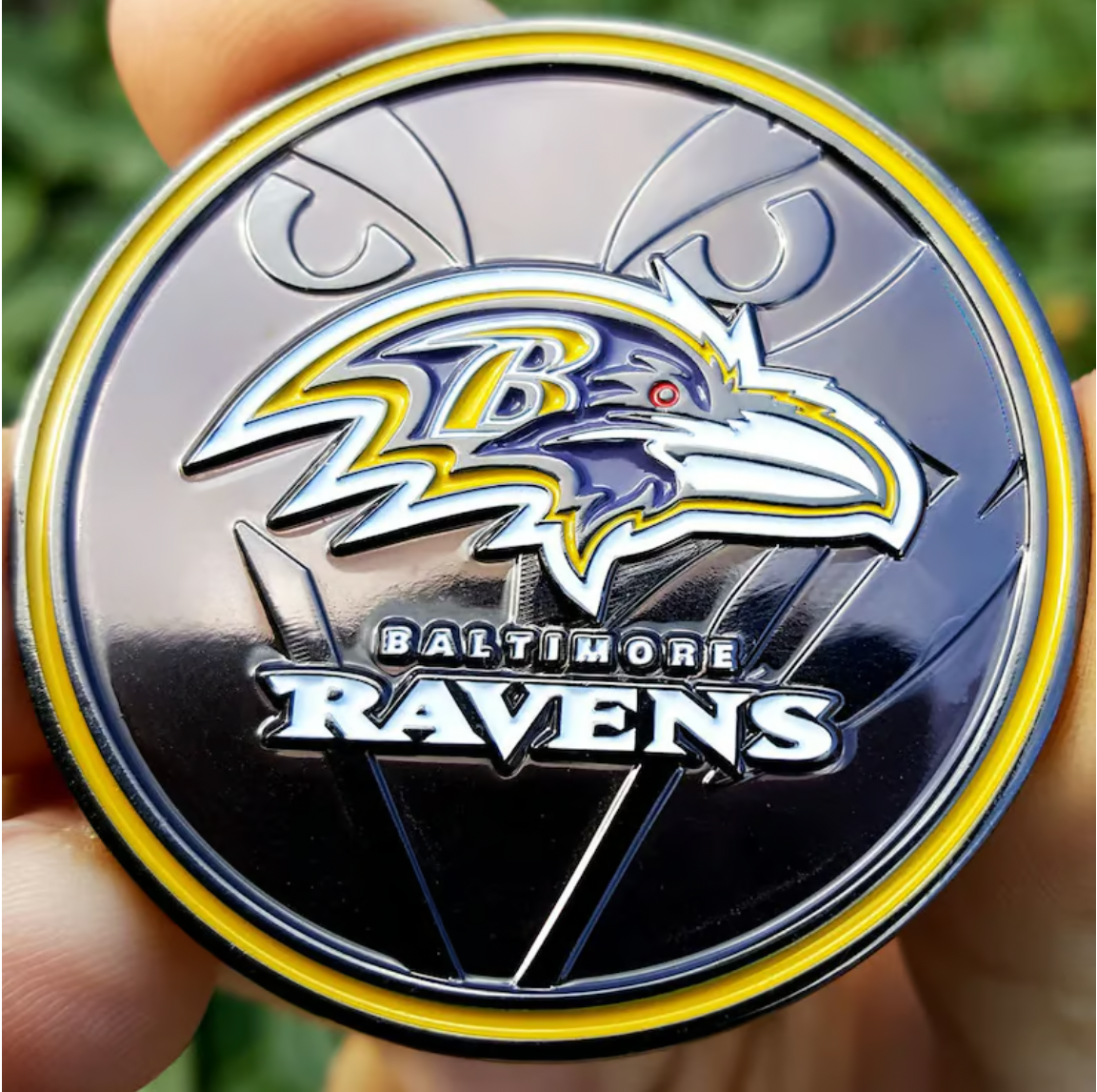 NFL Card Protector Coin