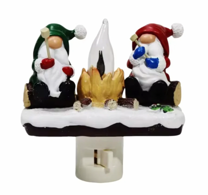 🔥Last Day Sale Price | 2024 Ghost Campfire Flickering Nightlight✨🔥👻