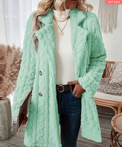 Women's Winter Textured Warm Coat