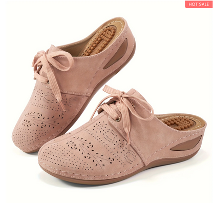 Women's Hollow Wedge Mules