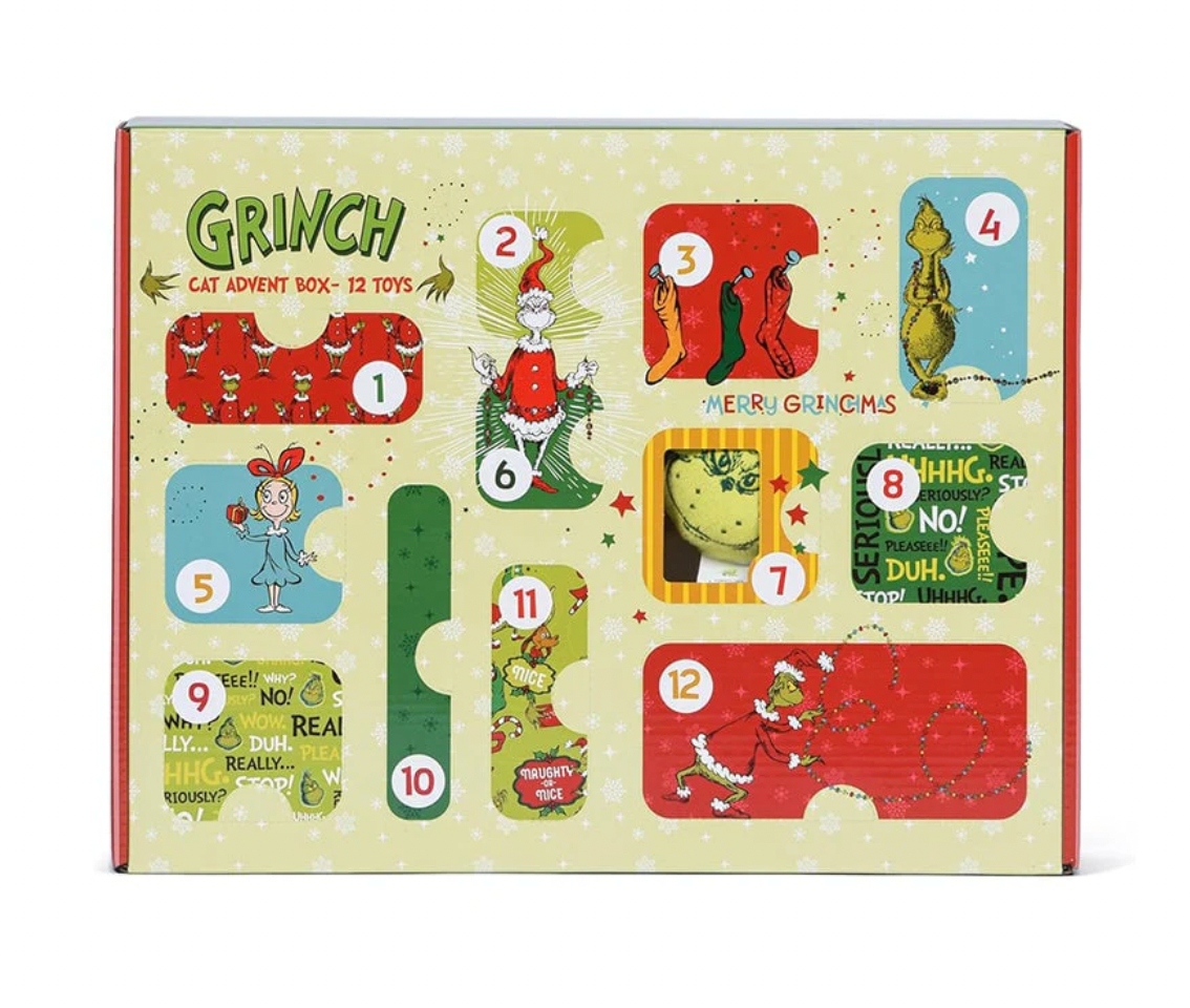 The Grinch Stole Christmas Cat Advent Box