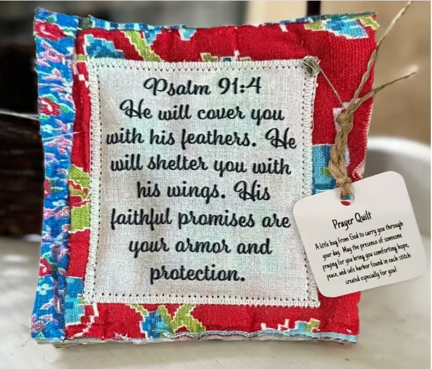 ✝️Easter Sale 49% OFF-Handmade Prayer Quilt with cross inside