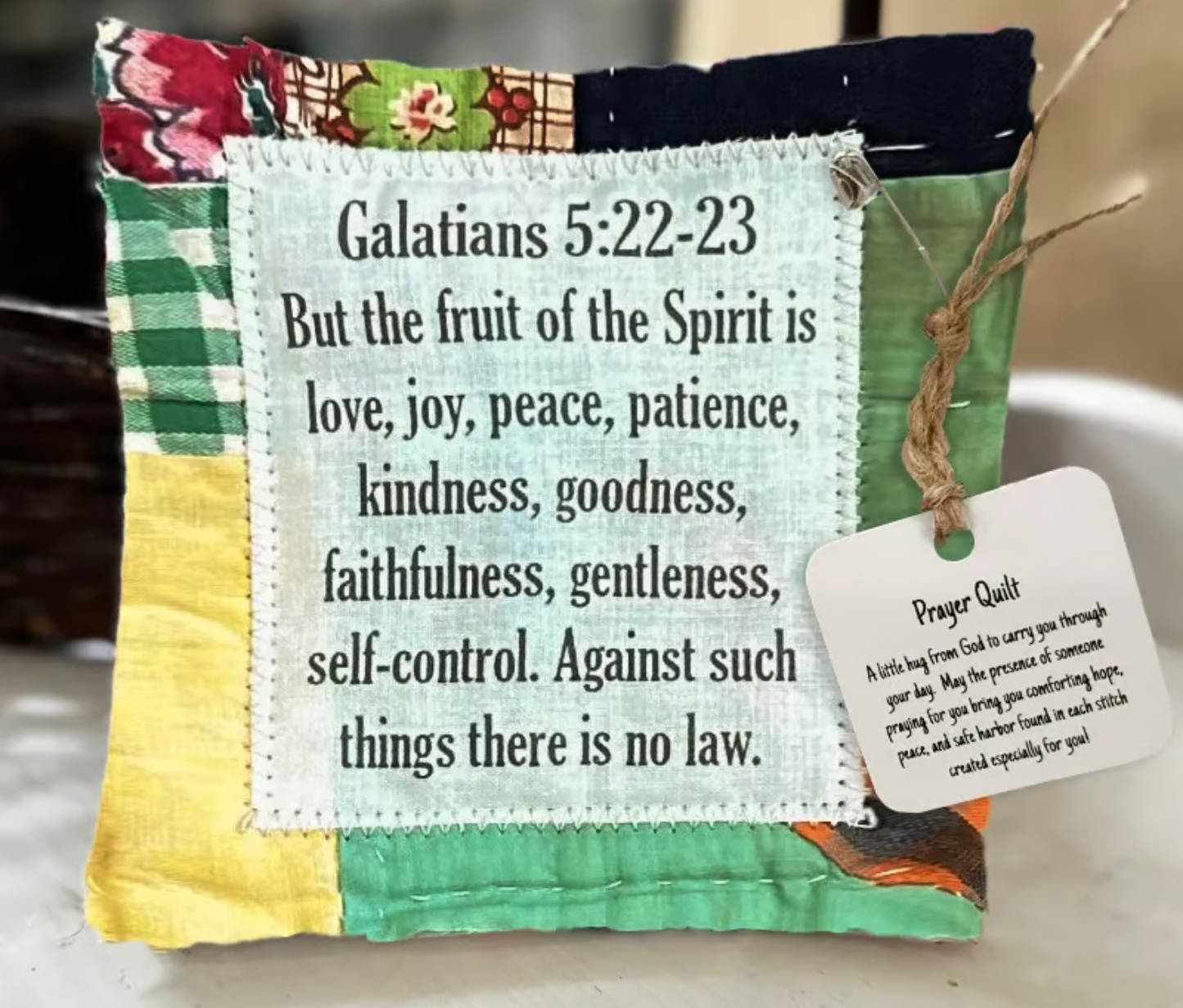 ✝️Easter Sale 49% OFF-Handmade Prayer Quilt with cross inside