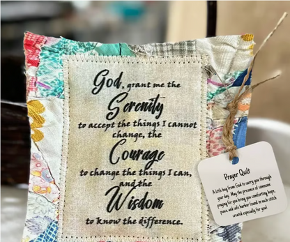 ✝️Easter Sale 49% OFF-Handmade Prayer Quilt with cross inside