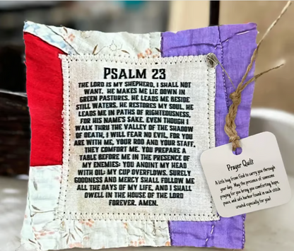 ✝️Easter Sale 49% OFF-Handmade Prayer Quilt with cross inside