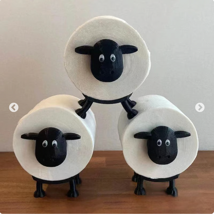 🎁 Sheep Toilet Roll Holder