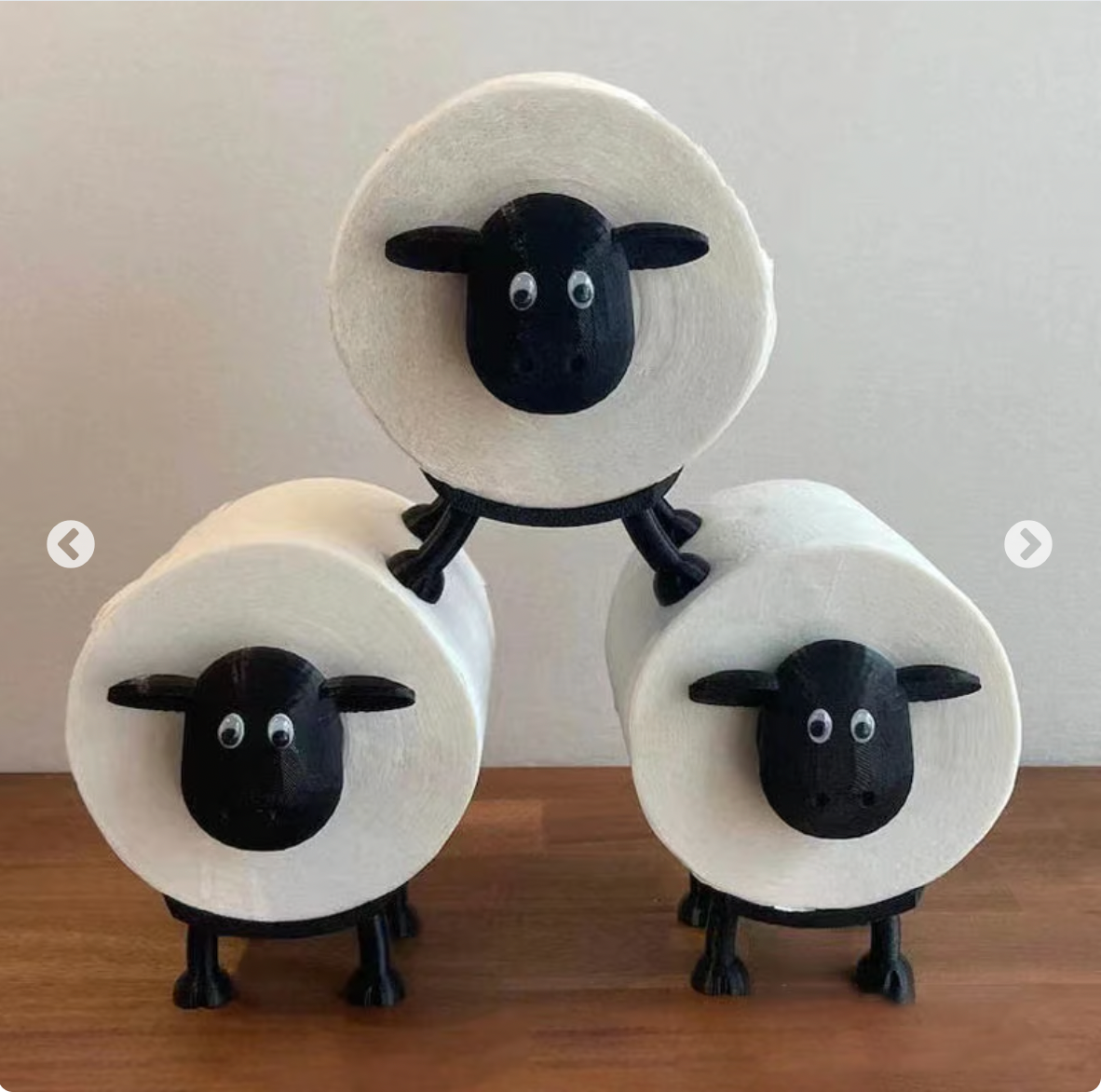 🎁 Sheep Toilet Roll Holder