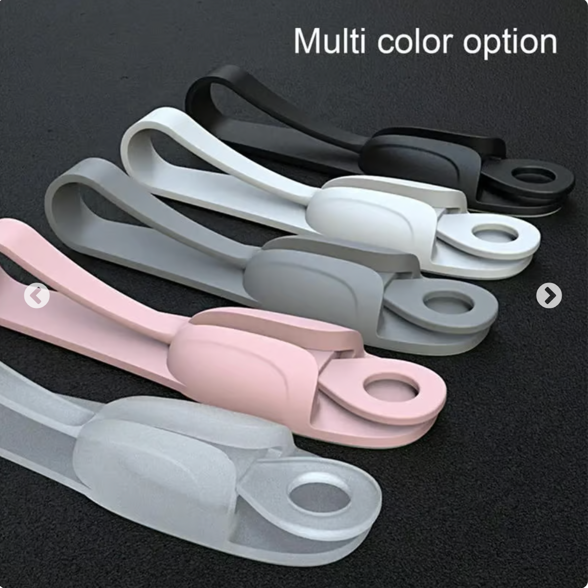 Wall Mounted Punch-free Adhesive Removable Cord Holder Organizer (3 pcs)