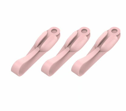 Wall Mounted Punch-free Adhesive Removable Cord Holder Organizer (3 pcs)