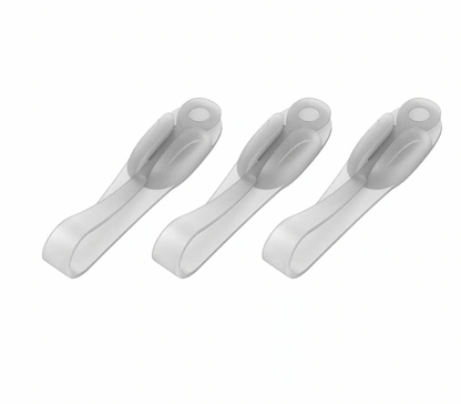 Wall Mounted Punch-free Adhesive Removable Cord Holder Organizer (3 pcs)