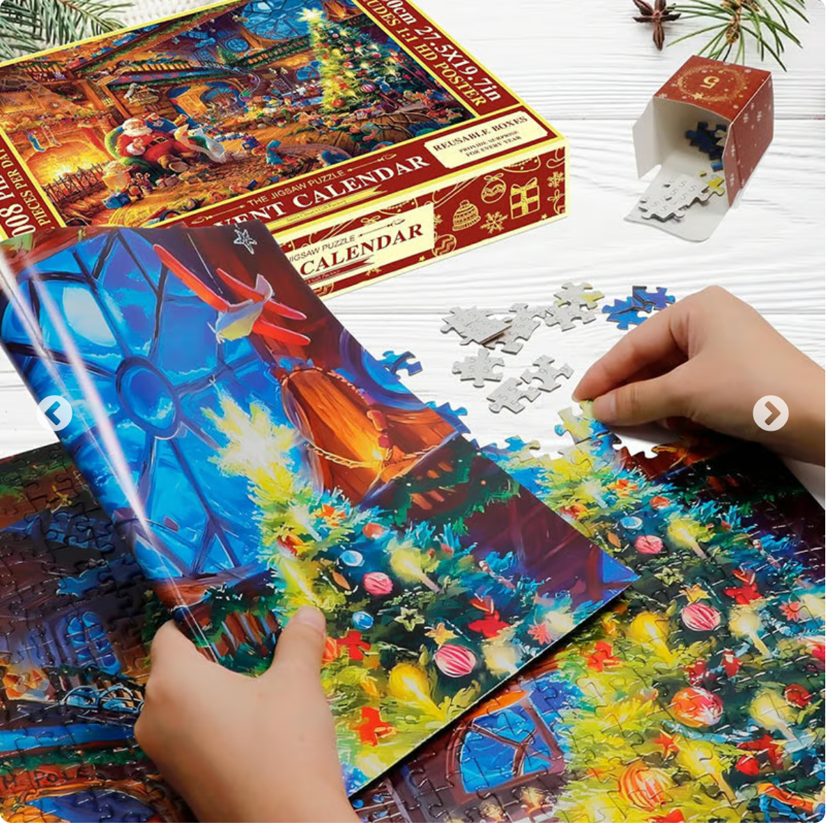 Advent Calendar For Christmas Puzzles